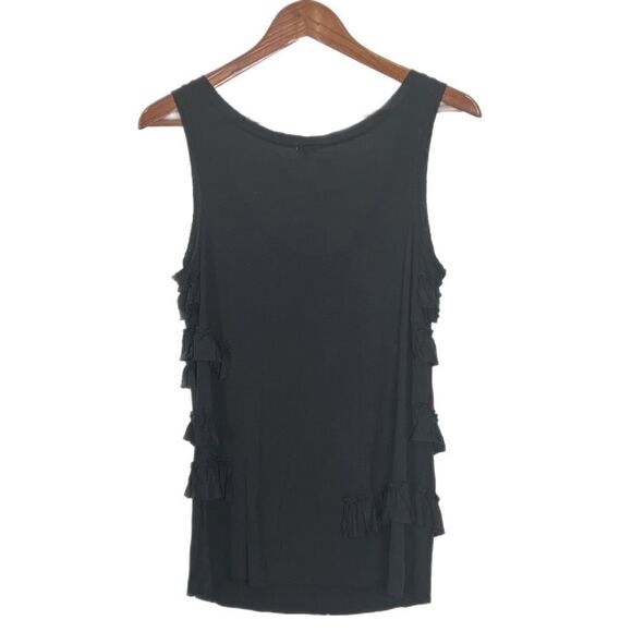 J. Crew Tiered Ruffle Tank Top - Picture 2 of 5
